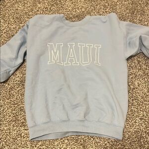 Blue 'Maui' Sweatshirt